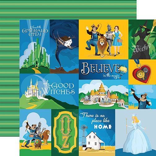 Wizard of Oz: Multi Journaling Cards