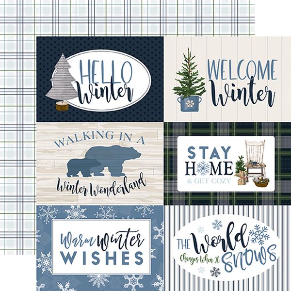 Welcome Winter: 6X4 Journaling Cards
