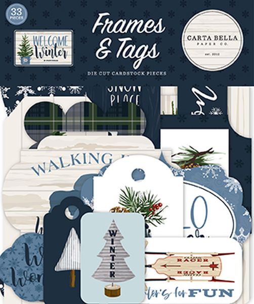 Welcome Winter Frames & Tags