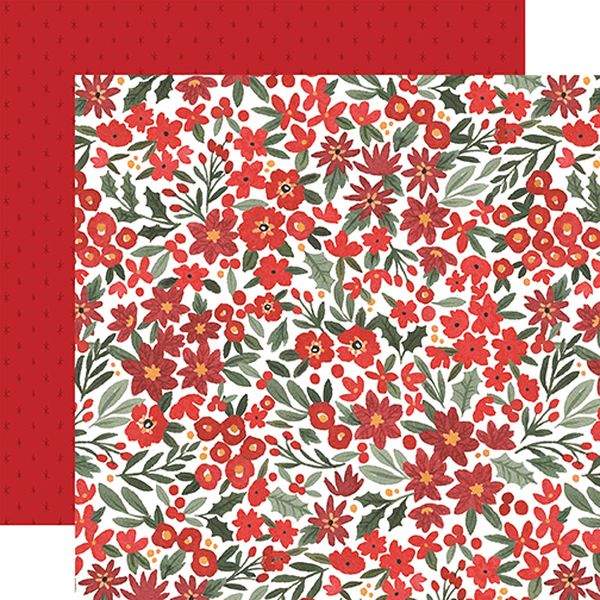 Happy Christmas: Christmas Floral DS Paper