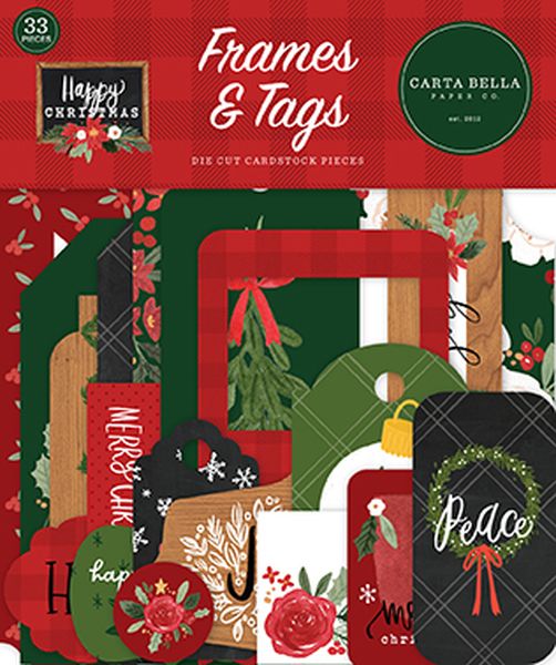 Happy Christmas Frames & Tags