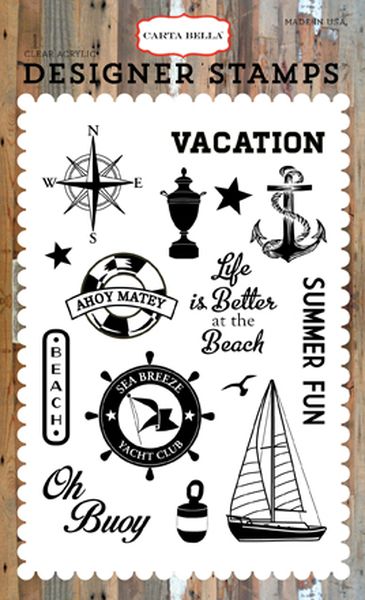 Yacht Club: Sea Breeze Stamp Set