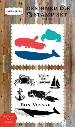 Bon Voyage Die & Stamp Set