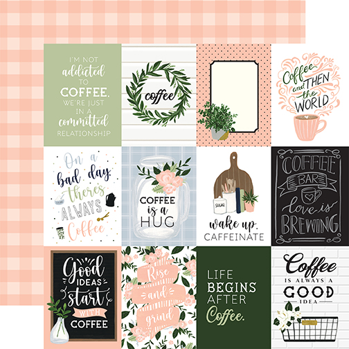 Coffee & Friends: 3X4 Journaling Cards