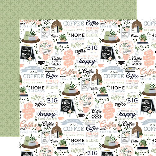 Coffee & Friends: Coffee & Sunshine DS Paper