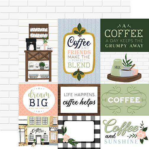 Coffee & Friends: Journaling Cards