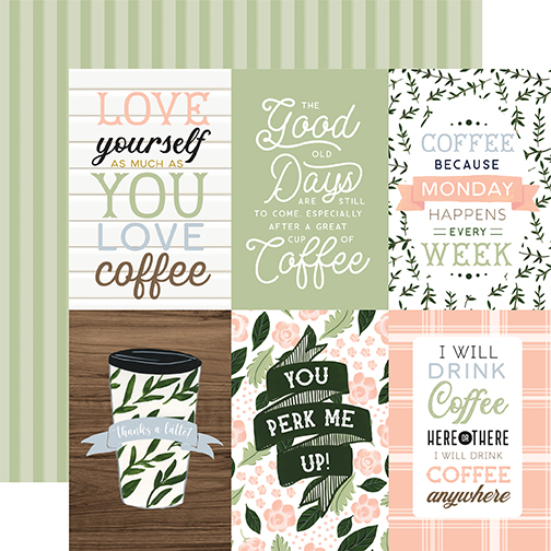 Coffee & Friends: 4X6 Journaling Cards