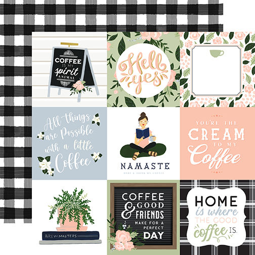 Coffee & Friends: 4X4 Journaling Cards