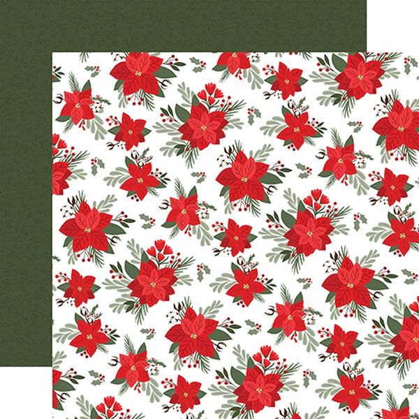 Christmas Time: Festive Floral DS Paper