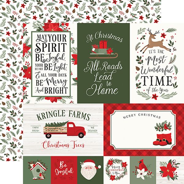 Christmas Time: 4x6 Journaling Cards DS Paper
