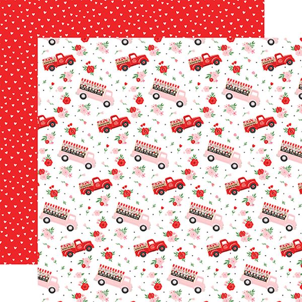 Cupid & Co: Flower Trucks  DS Paper