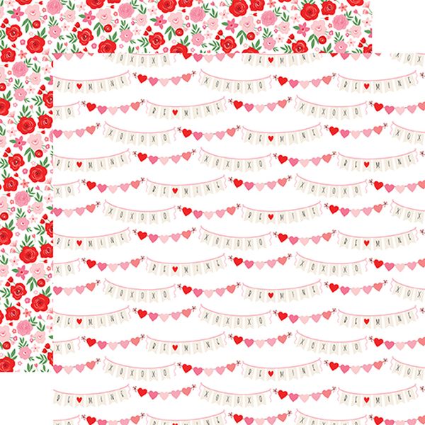 Cupid & Co: XOXO Banners DS Paper