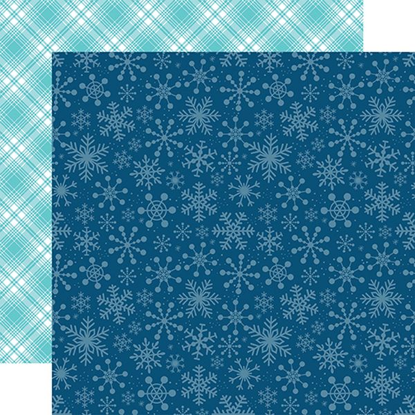 Celebrate Winter: Snowflake Kisses DS Paper