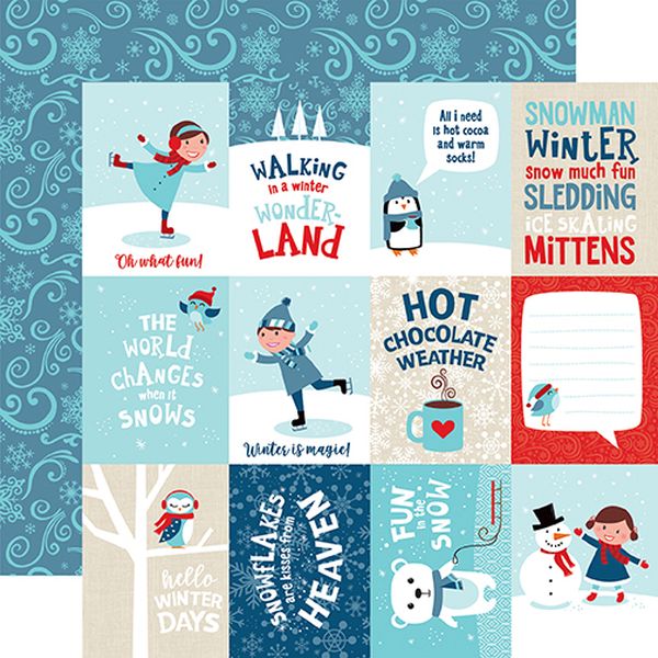 Celebrate Winter: 3x4 Journaling Cards