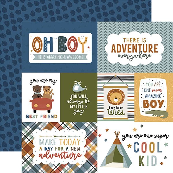 Dream Big Little Boy: Multi Journaling Cards