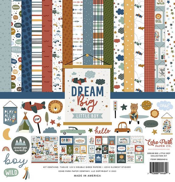 Dream Big Little Boy Collection Kit