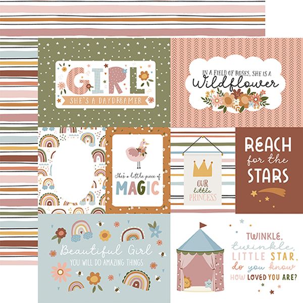 Dream Big Little Girl: Multi Journaling Cards