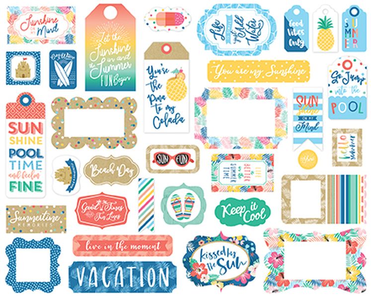 Dive Into Summer: Frames & Tags