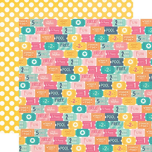 Summer Dreams: Admit One DS Paper