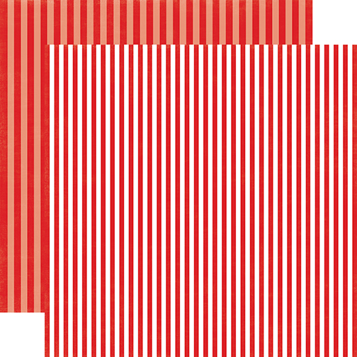 Valentines 2017: Strawberry Swirl Stripe Paper