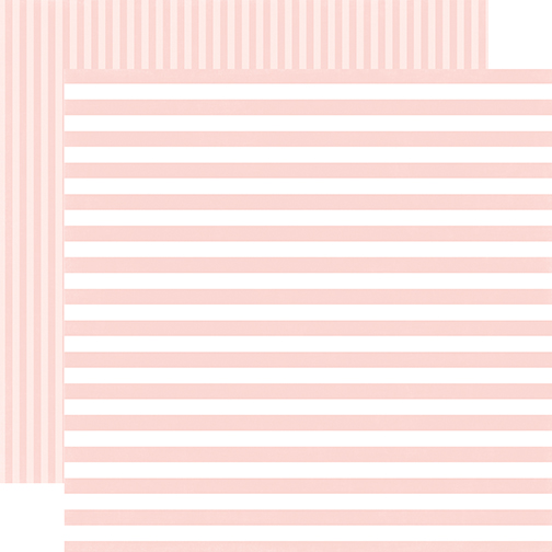 Little Girl Dots & Stripes: Rose Petal Stripe Paper