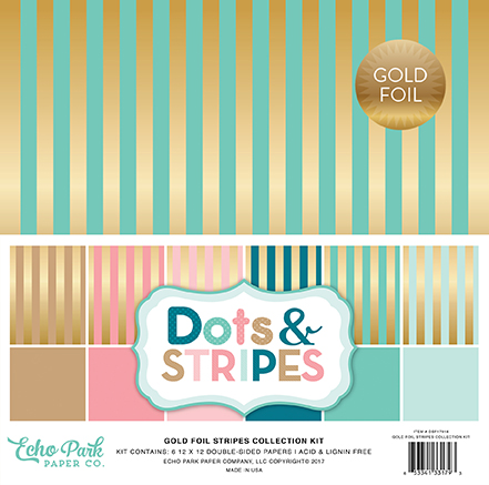 Gold Foil Stripe Colleciton Kit