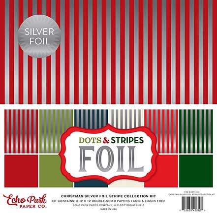 Silver Foil Stripe Colleciton Kit