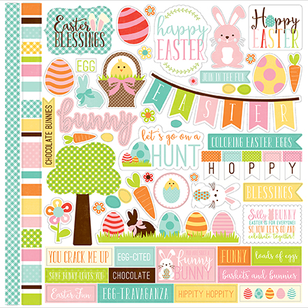 Easter Element Sticker Sheet