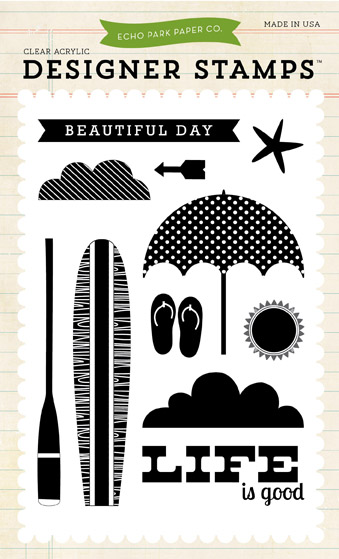 Beach Day Stamp Set
