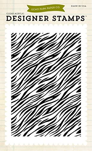 Zebra Print 4x6 Stamp