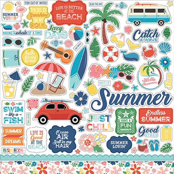 Endless Summer Element Sticker