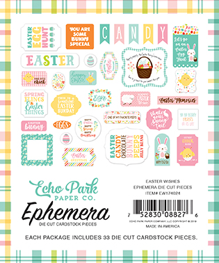 Easter Wishes Ephemera