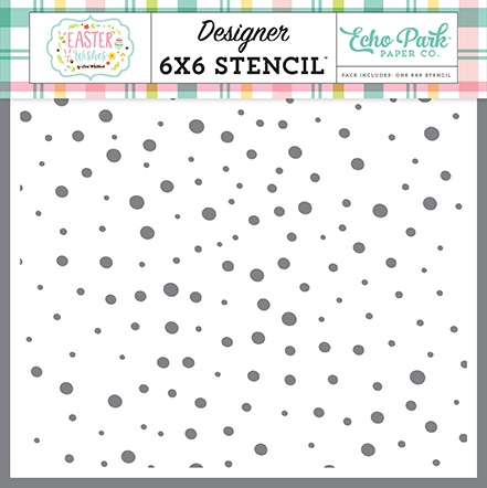 Speckled Egg 6x6 Stencil Set