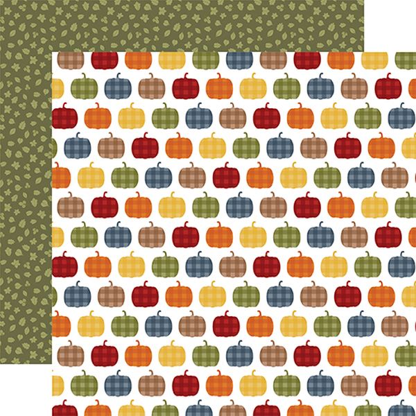 Fall Fever: Gingham Gourds DS Paper
