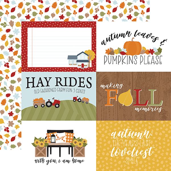 Fall Fever: 6x4 Journaling Cards