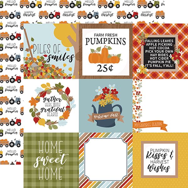Fall Fever: 4x4 Journaling Cards