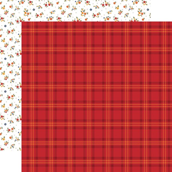 Fall: Patch Plaid DS Paper
