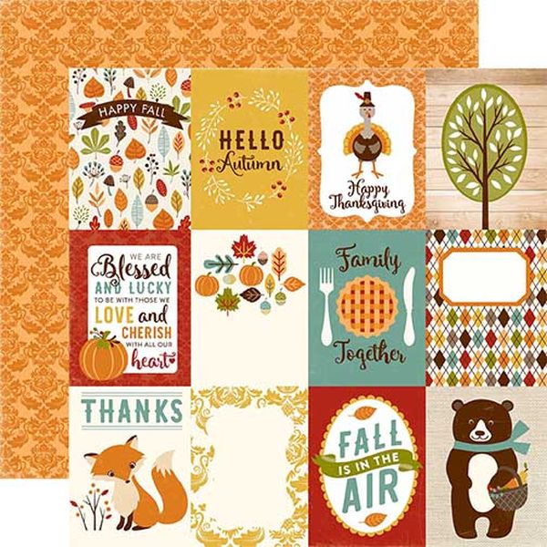 Fall Is In The Air: 3x4 Journaling Cards
