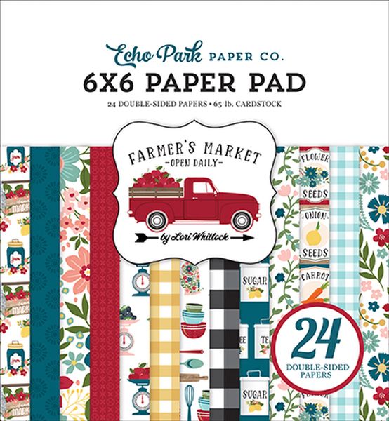 Farmers Market 6x6 Paper Pad