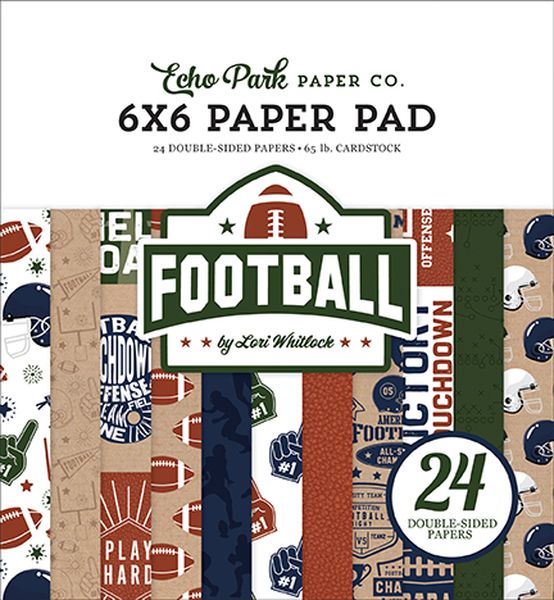 EP Football 6x6 Paper Pad