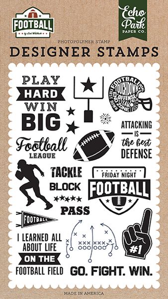 EP Football: Tackle Stamp Set