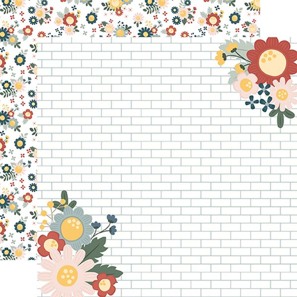 Good to be Home: Backsplash Bouquets DS Paper