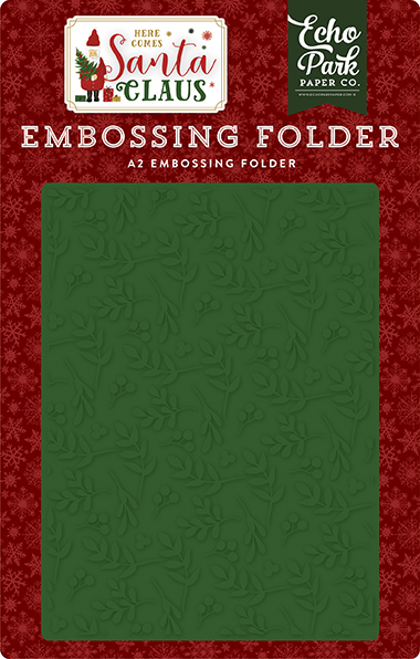 Deck the Halls Embossing Folder