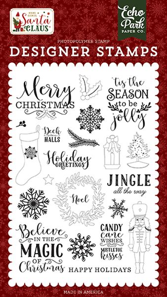Here Comes Santa Claus: Magic of Christmas Stamp Set
