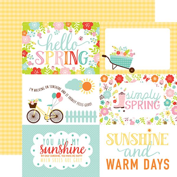 Hello Spring: 4x6 Journaling Cards