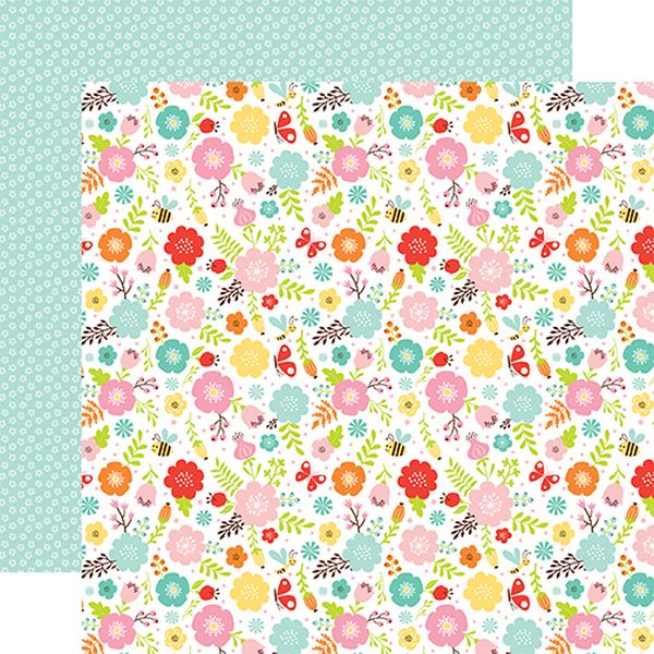 Hello Spring: Spring Flowers DS Paper