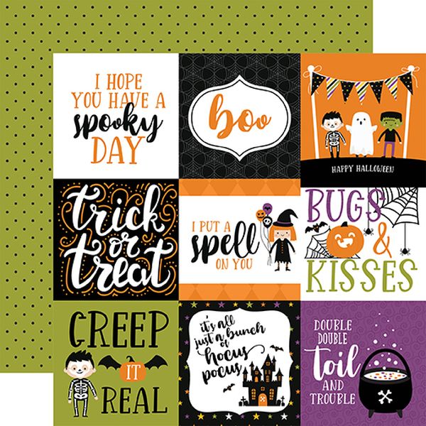 Halloween Magic: 4X4 Journaling Cards