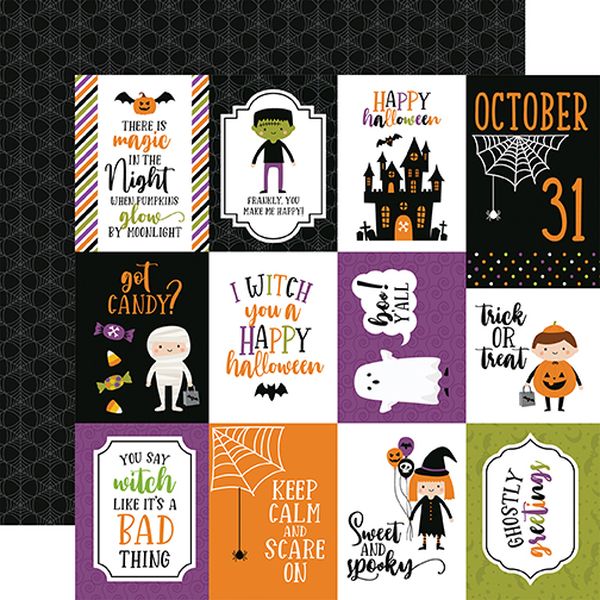 Halloween Magic: 3X4 Journaling Cards