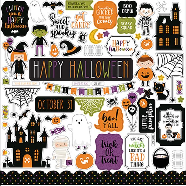 Halloween Magic Element Sticker