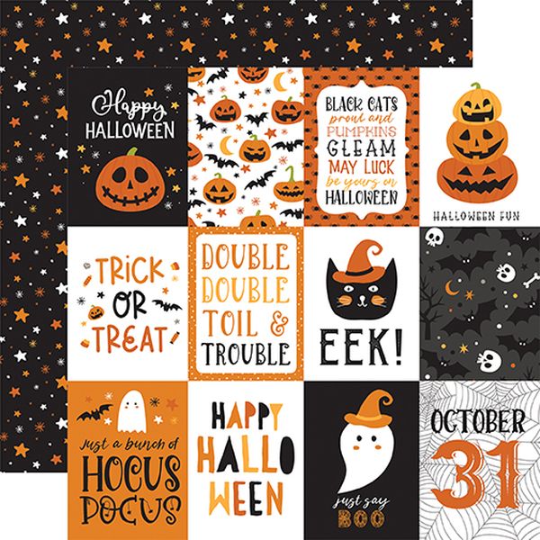 Halloween Party: 3X4 Journaling Cards